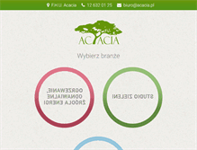 Tablet Screenshot of acacia.pl